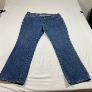 Old Navy Denim Ankle Jeans Casual Medium wash Midrise Short Straight Fit…